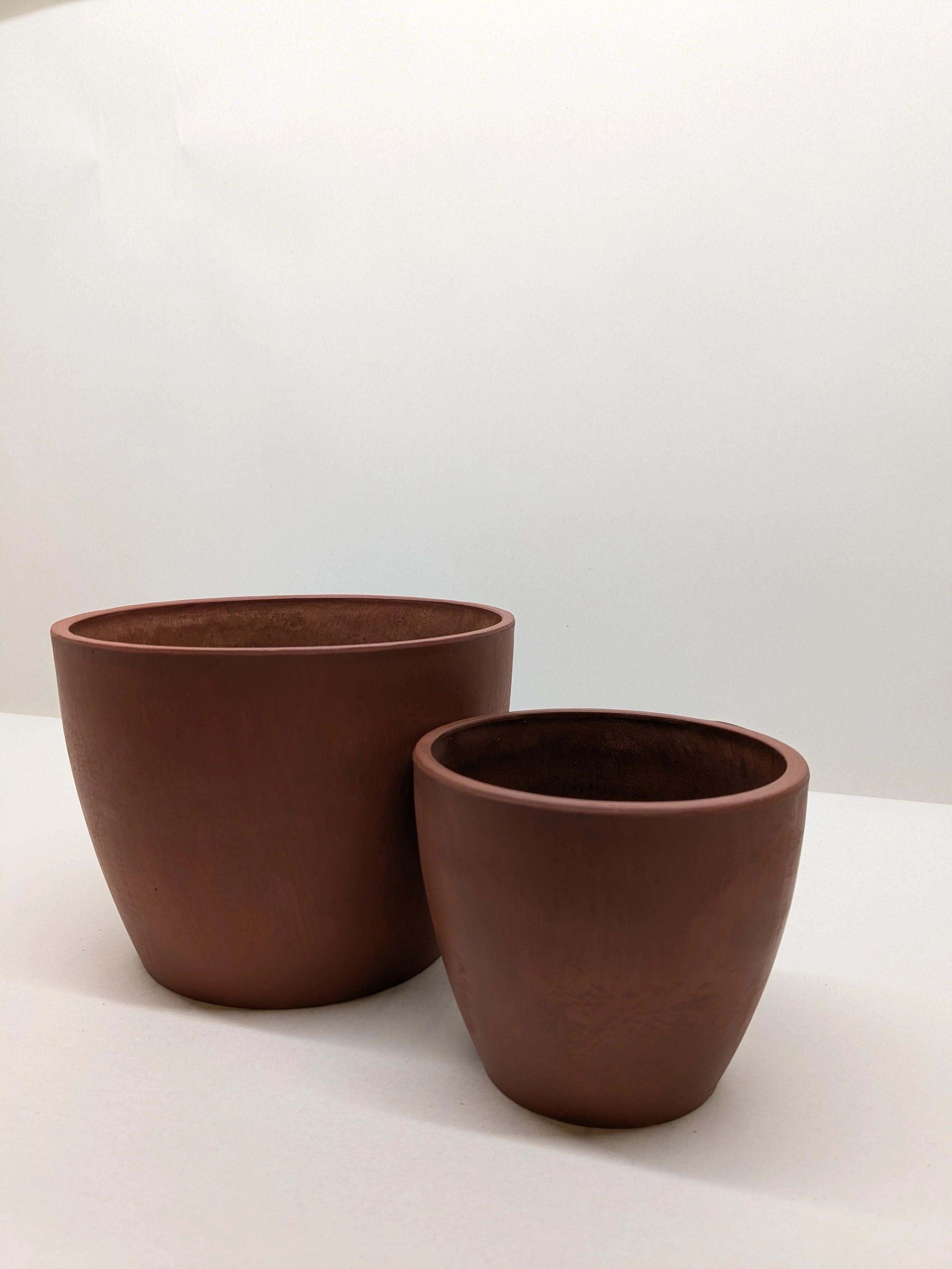 Black and TerraCotta Eco Pots - Image 5